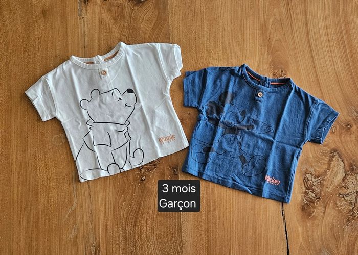 Lot de tee-shirts manches courtes bébé garçon