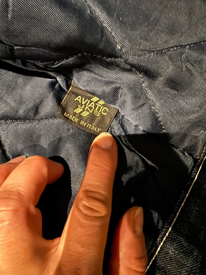 Blouson en Jeans Aviatic JNS - photo numéro 5