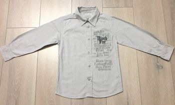 Chemise blanche rayée. Garçon 6 ans  marque Bestway