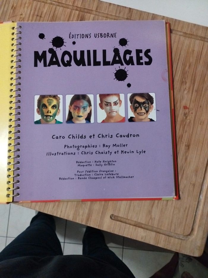 Livre pour apprendre à faire des maquillages pour enfants - photo numéro 4
