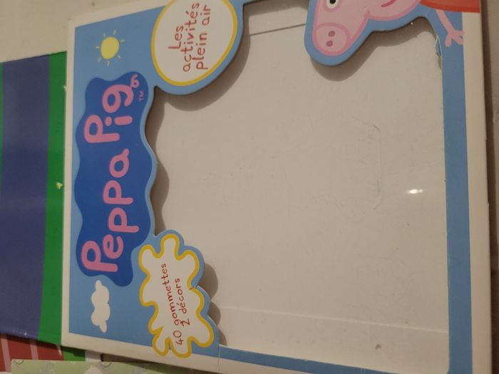 Peppa pig 40 gommettes autocollantes 2 décors - photo numéro 5