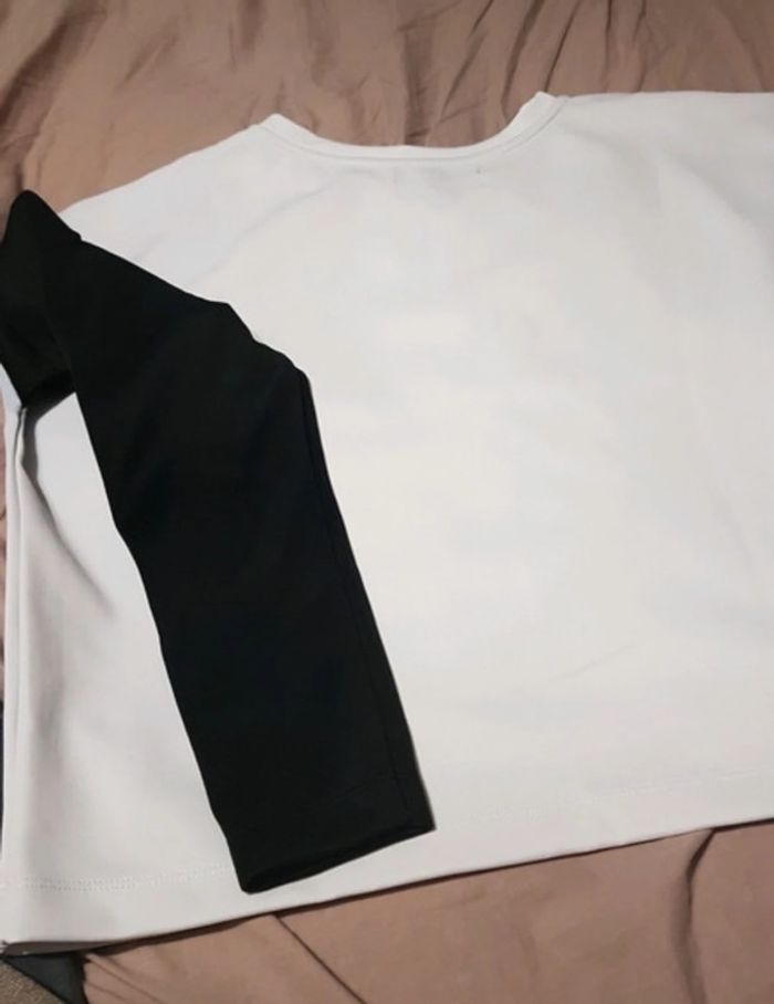 Sweat-shirt crop top - photo numéro 2