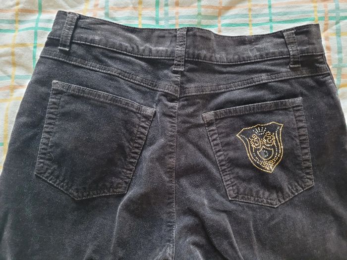 Pantalon en velours gris foncé, Dismero, US28 - photo numéro 7