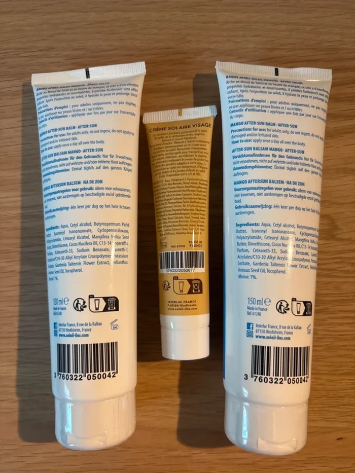 Lot Soleil des Îles – Solaire & Après-soleil - photo numéro 2