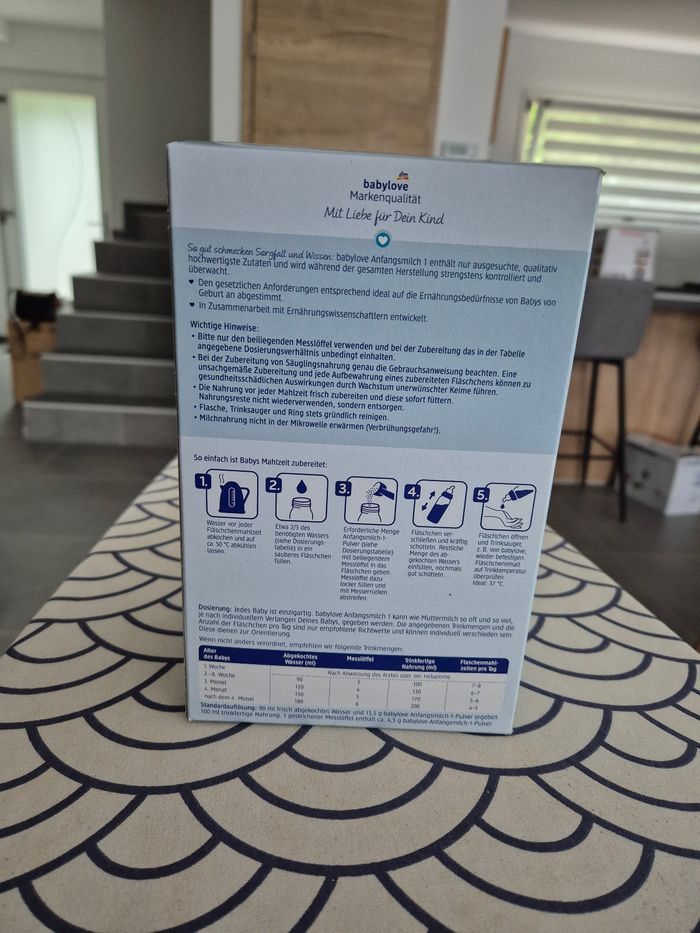 Lait 1er age babylove - photo numéro 5