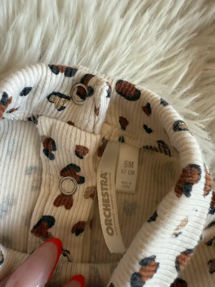 Ensemble bébé fille 6 mois Orchestra - photo numéro 2