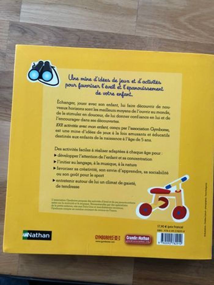 Livre 1001 activités 0/5 ans Nathan - photo numéro 4