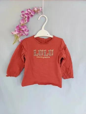 Tee-shirts manches longues Lulu Castagnettes 18 mois