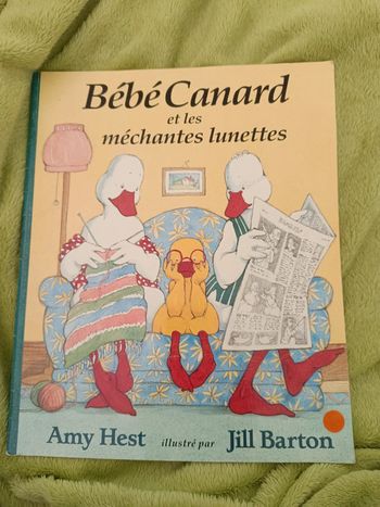 Album enfant Bébé canard et les méchantes lunettes