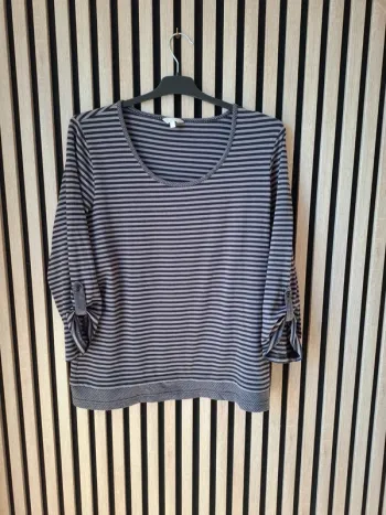 Haut blouse fluide marinière T XL 42 /44