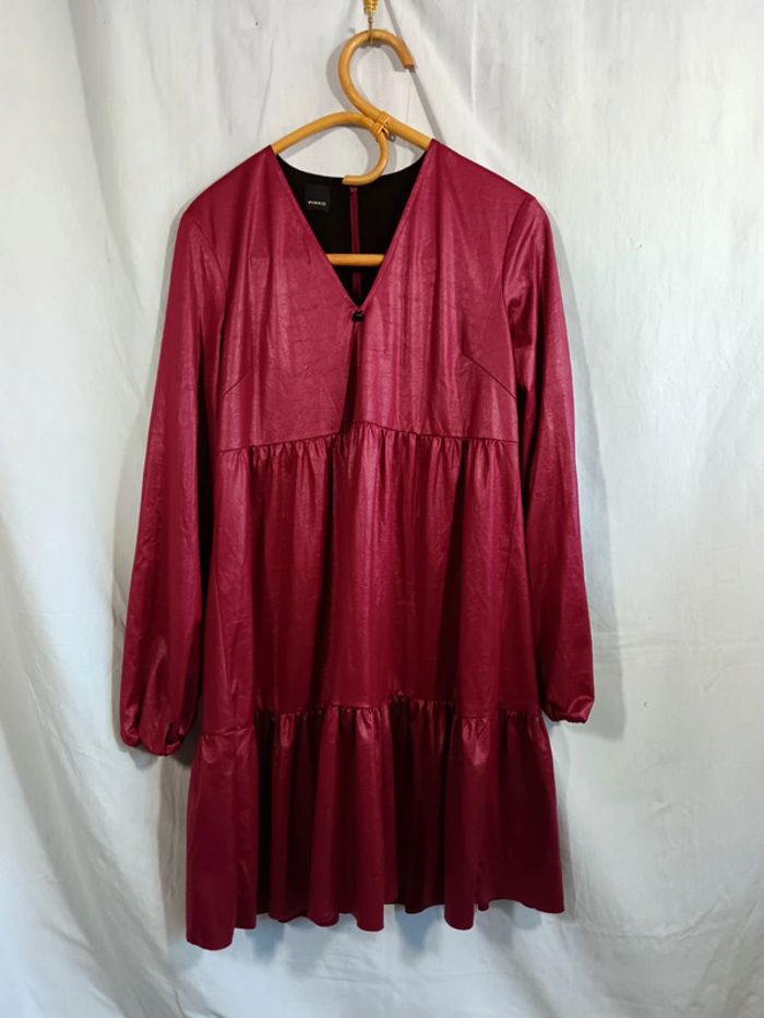 Robe courte babydoll | Pinko | t. 40 - photo numéro 5