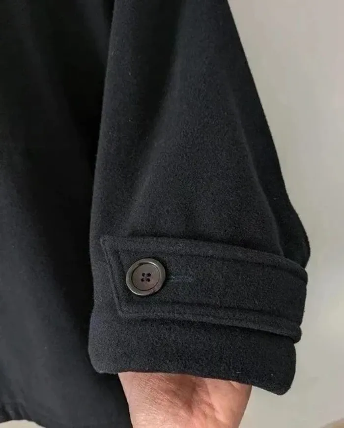 Manteau zippé en laine et cachemire - taille XL/XXL - photo numéro 5