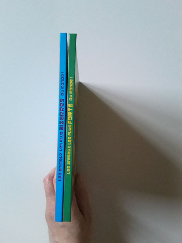 Lot de 2 livres Macdo Les animaux les plus - photo numéro 3