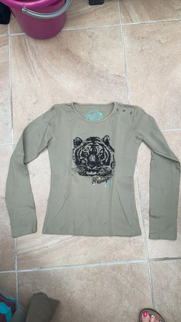 Lot de 5 T-shirt longues manches (n°9) - photo numéro 3