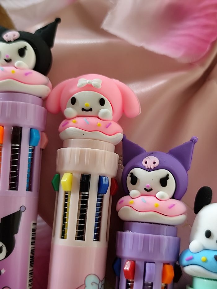 crayon 10 couleurs sanrio kawaii neuf - photo numéro 3