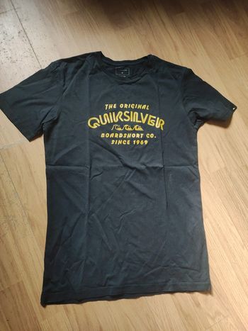 T-shirt noir Quiksilver