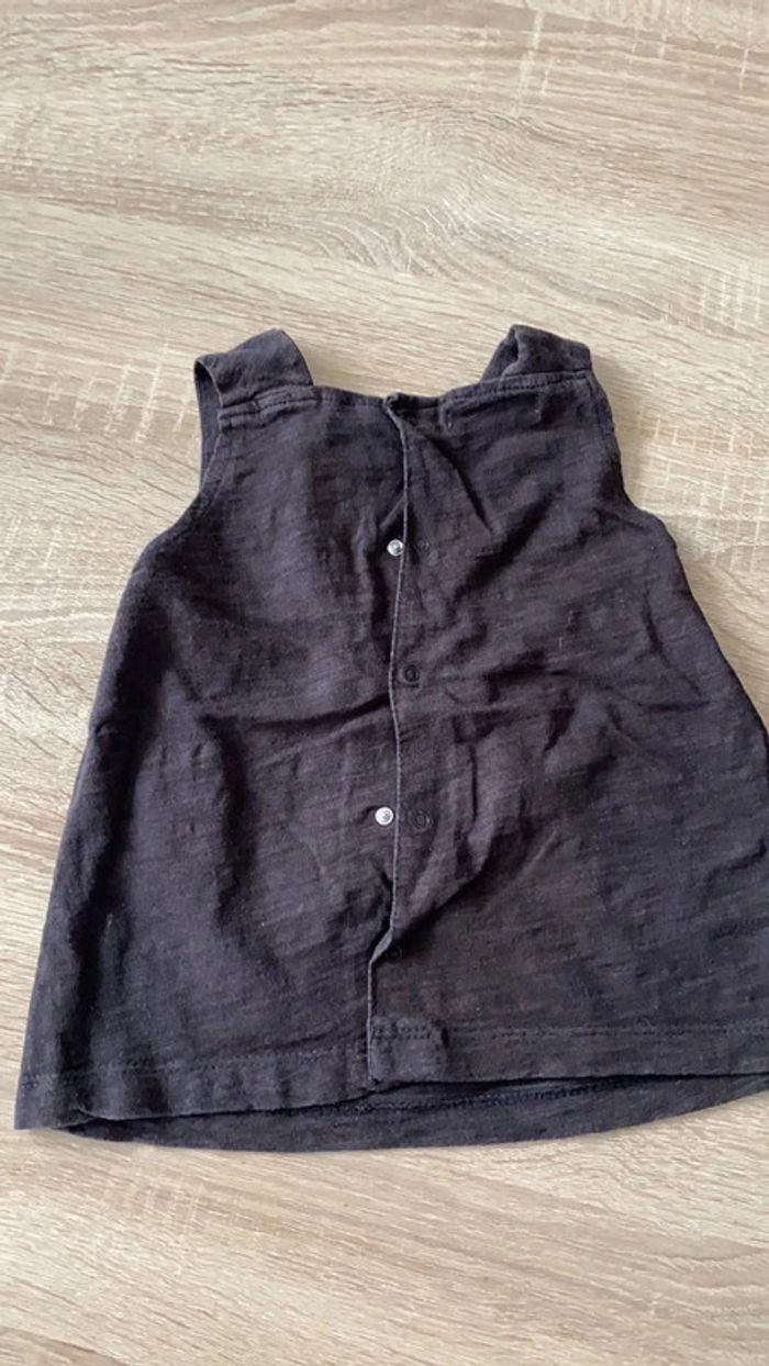 Blouse sans manches kitchoun 12 mois - photo numéro 3