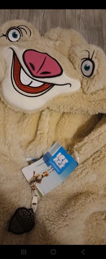 Pyjama  age de glace  sid