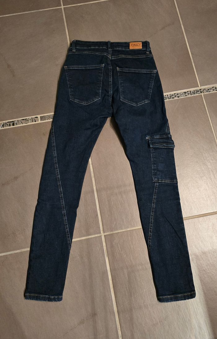Jean skinny femme bleu - photo numéro 2