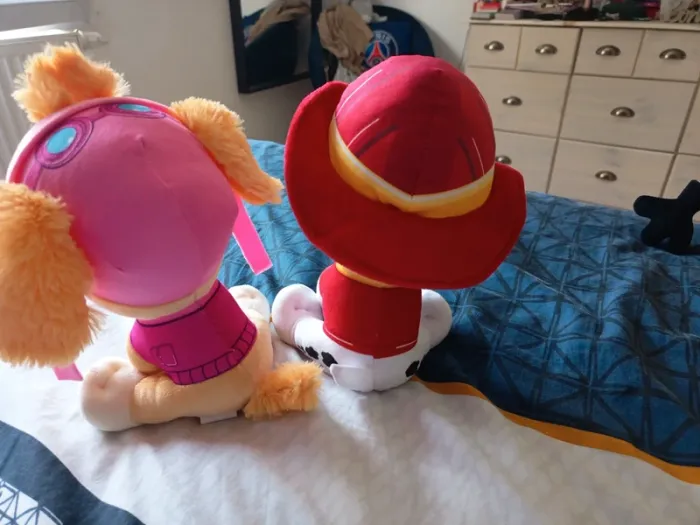 Peluche Stella et Marcus Paw Patrol - photo numéro 2