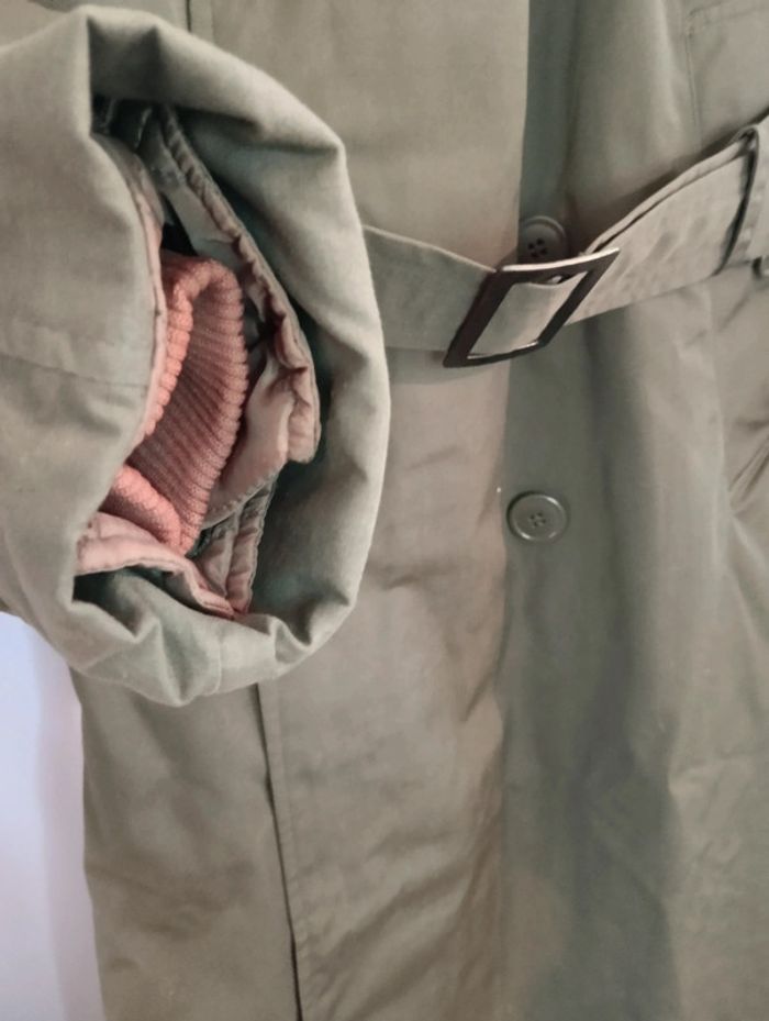 Manteau kaki Overcoat vintage US Army / armée américaine - photo numéro 5