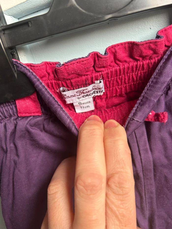Pantalon mauve , orchestra, 9 mois - photo numéro 6
