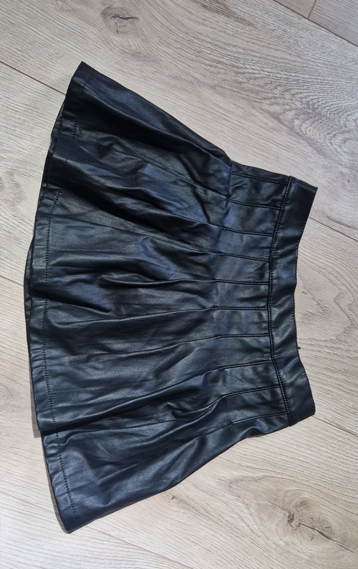 Jupe simili cuir
