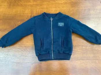 Gilet IKKS blue marine épais 3 ans