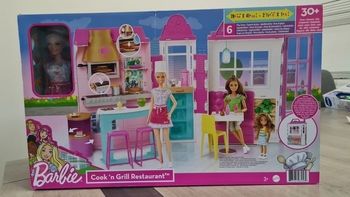 BARBIE Coffret restaurant Cook'n'grill.