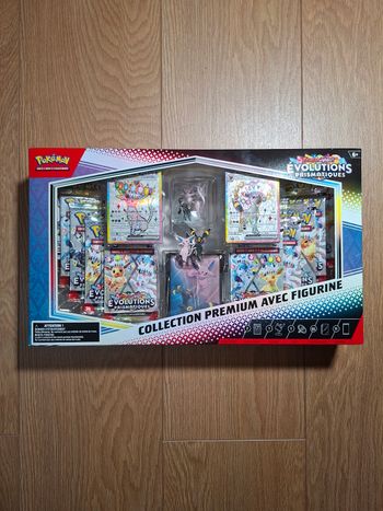 Coffret figurine Pokémon Ev8.5 Évolution Prismatique 