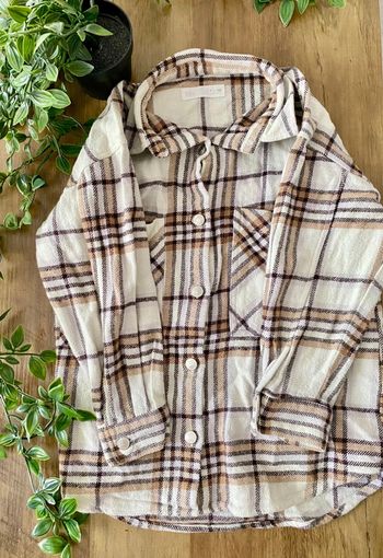Sur chemise/chemise fille Zara taille 7 ans
