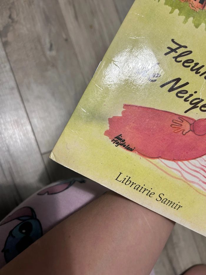 Livre des années 90 , fleur de neige - photo numéro 5