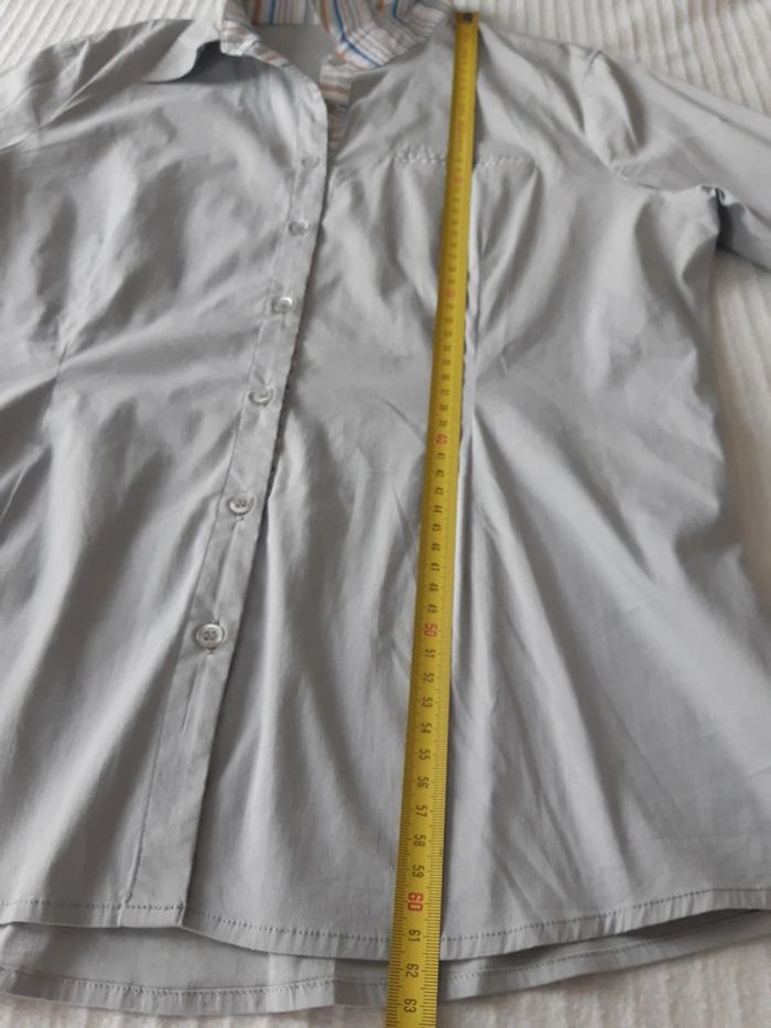 Chemise grise cintrée - photo numéro 8