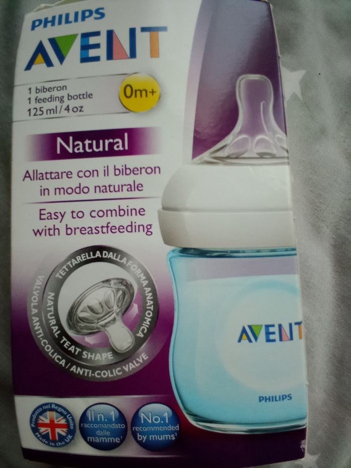 Biberon Philips avent 125 ml 0+ Natural Valve anti- colique - photo numéro 3