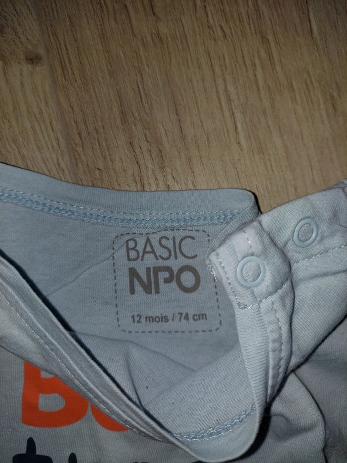 Tee-shirt mc 12 mois tbe - photo numéro 3