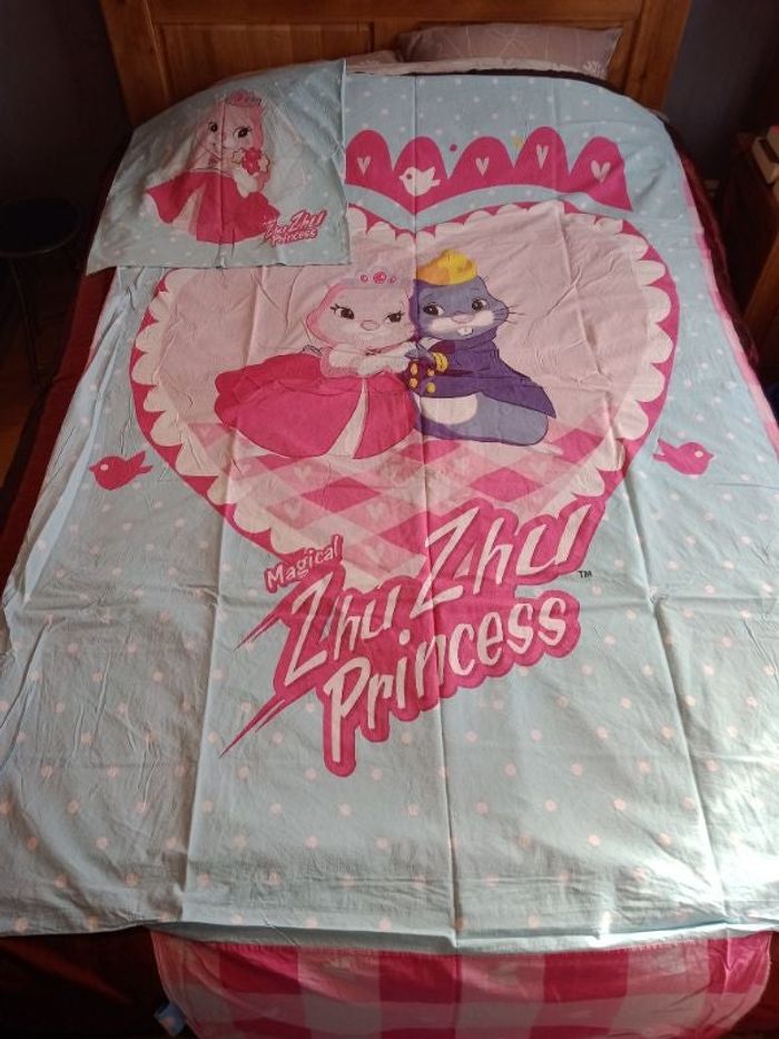 Parure de lit une personne Zhu Zhu princess