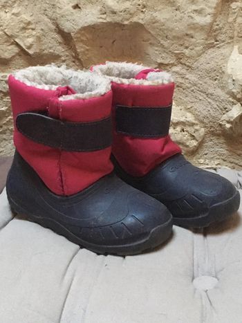 Bottes fourrées très chaudes.