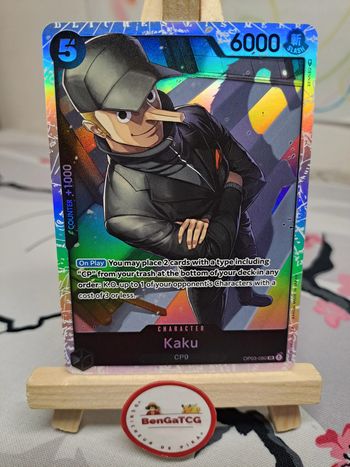 Carte One Piece Kaku Sr OP03 80 Pillars of Strength ENG🇬🇧
