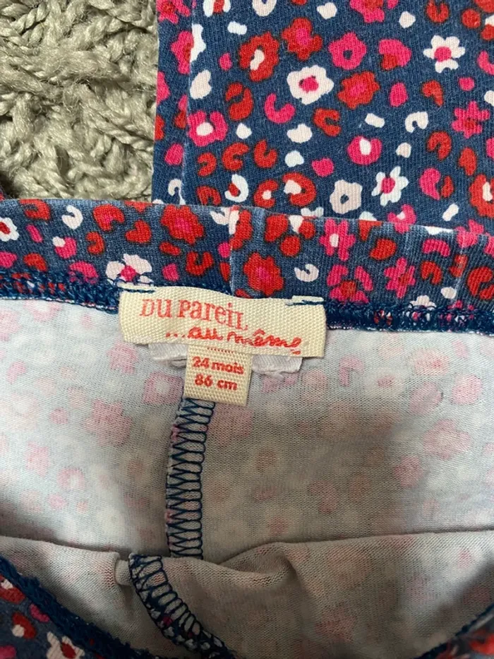 Lot 3 leggings fille Kiabi DPAM 24mois - photo numéro 9