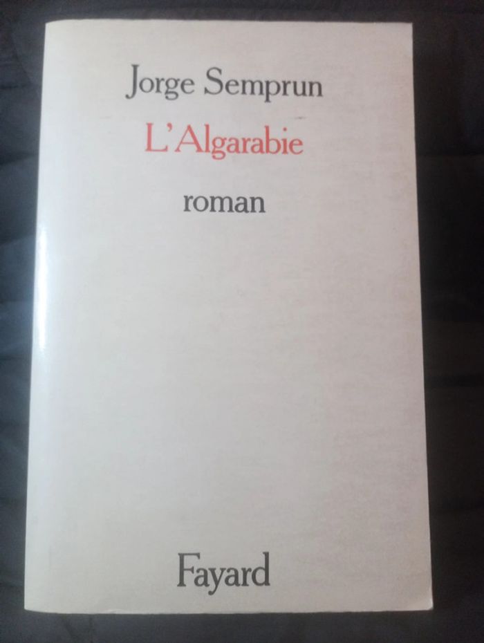 Jorge Semprun - L'Algarabie