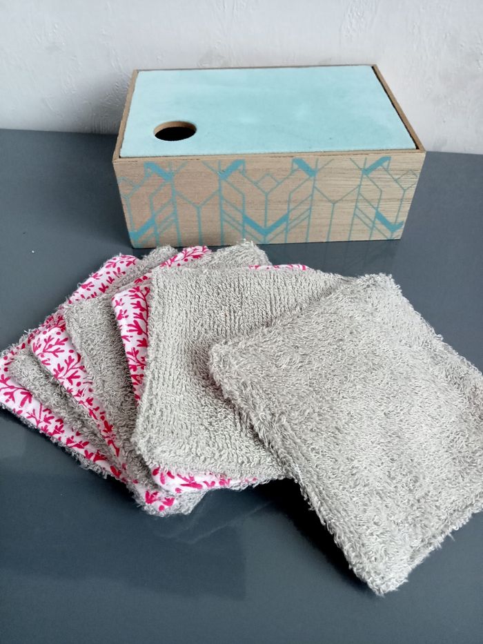 Lingettes démaquillantes fait main - photo numéro 3