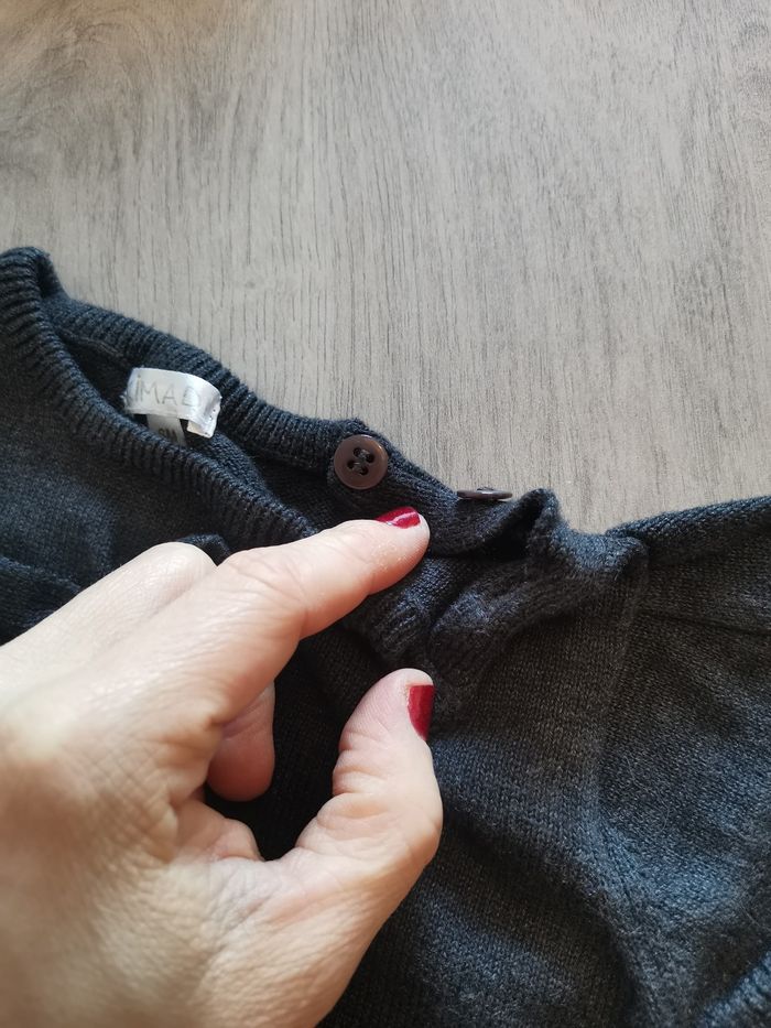 Petite robe noire bébé fille 6 mois - photo numéro 3