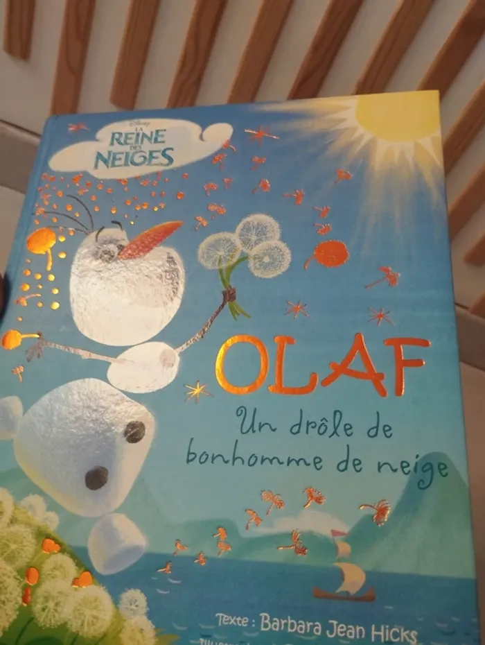Livre Olaf reine des neiges Disney - photo numéro 2