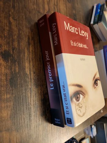 Lot de 2 livres Marc Levy