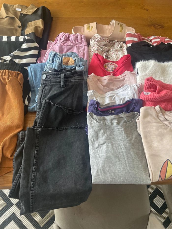 Lot vêtements fille –10 ans (certains 11-12) - photo numéro 2