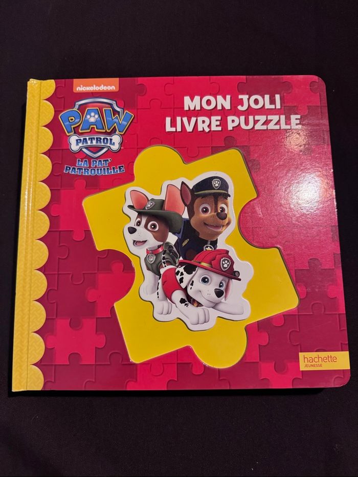 Mon Joli Livre Puzzle Pat Patrouille (grand format)
