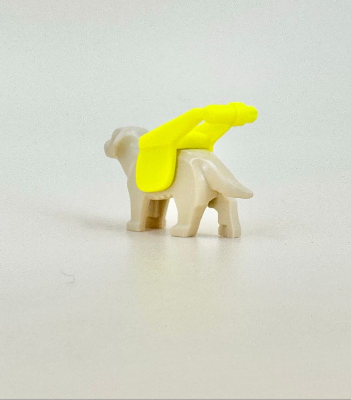 Lego Animaux City : Labrador crème, Chien guide avec harnais jaune fluo - NEUF - photo numéro 3