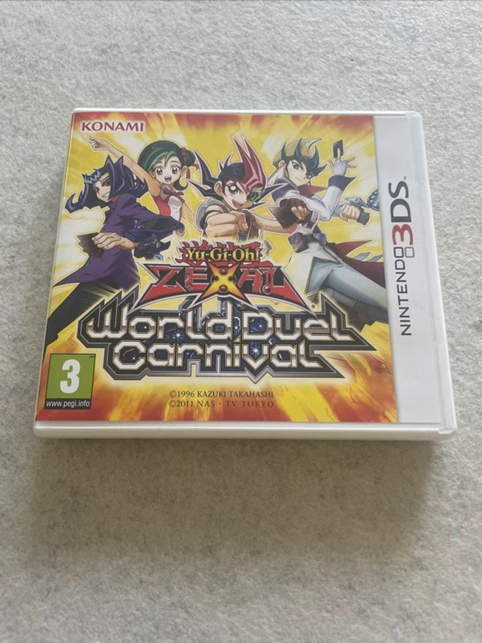 Yu-Gi-Oh ! Zexal World Duel Carnival Jeu Nintendo 3DS Complet + Cartes exclusives FR