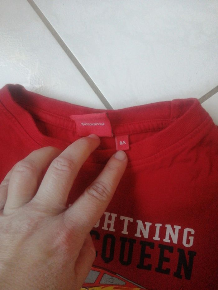 Tee shirt manche courte cars 8A - photo numéro 3