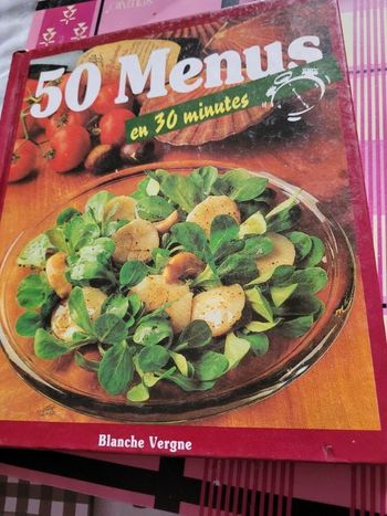 50 menus en 30 mn
